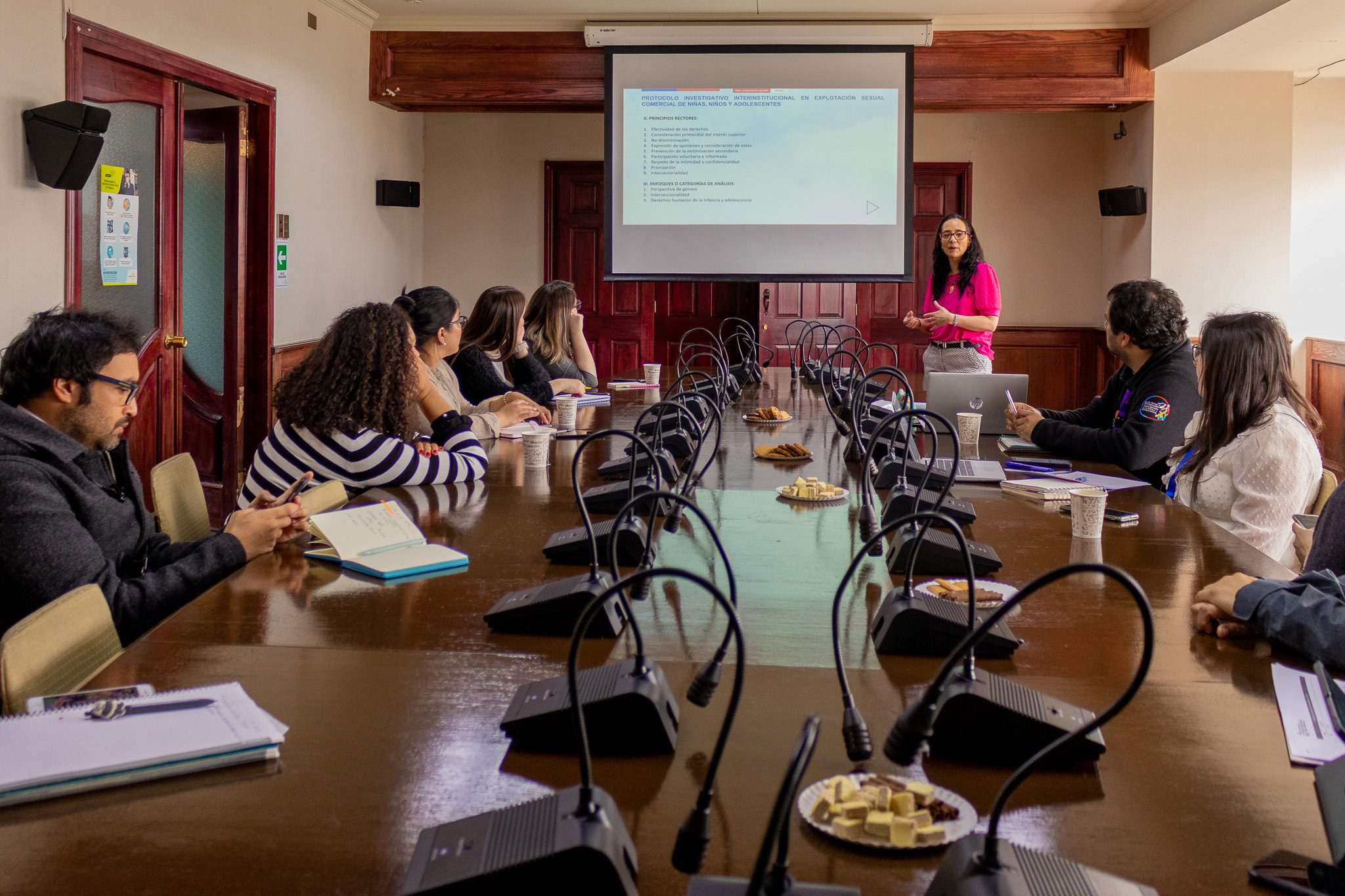 Servicio de Protección Especializada coordina aplicación del Protocolo Investigativo Interinstitucional en Explotación Sexual Comercial de Niñas, Niños y Adolescentes en Magallanes