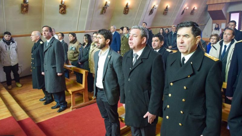 Delegado Presidencial Regional de Magallanes participa en actividades por 70 aniversario de Puerto Williams