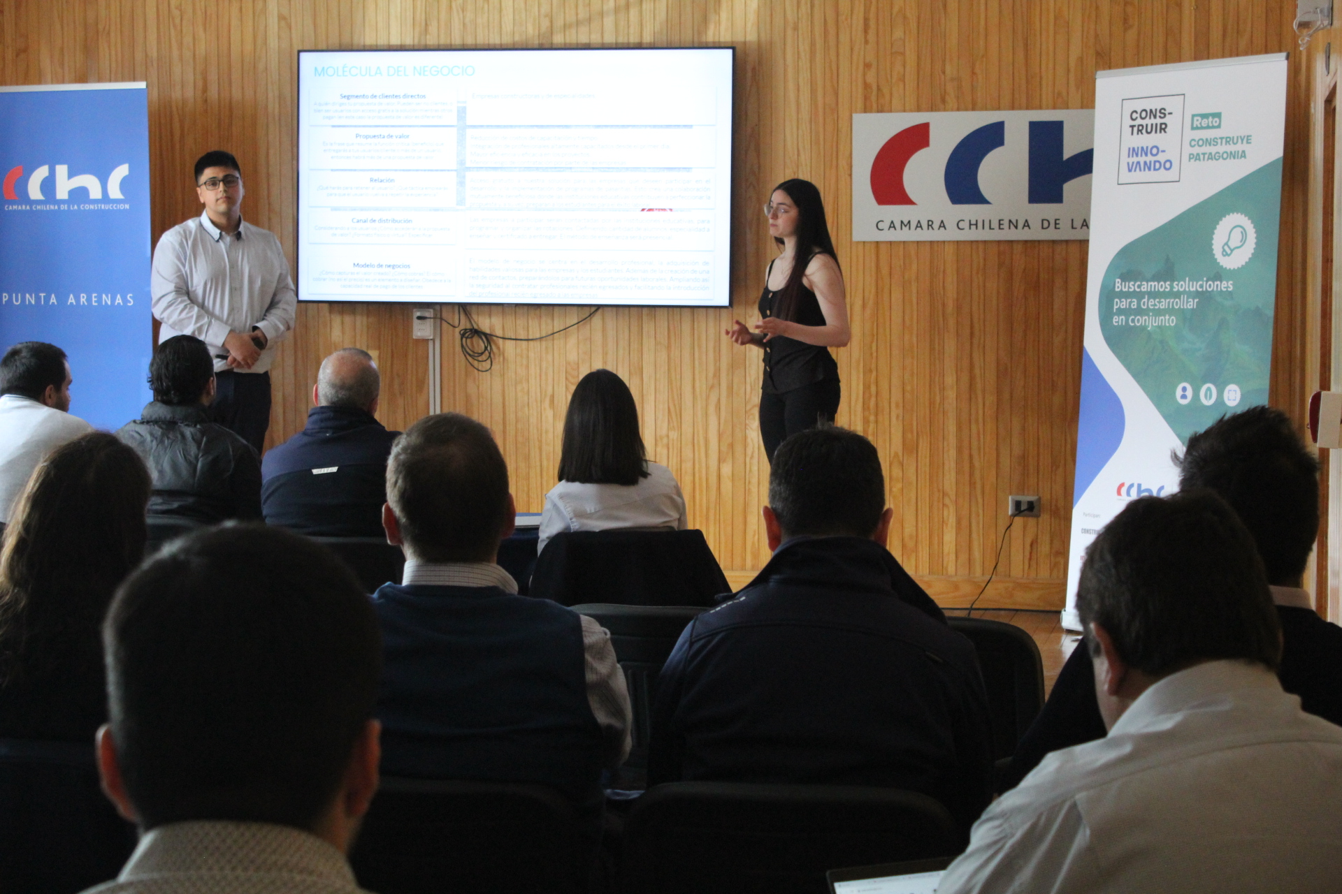 Propuesta para solucionar la falta de capital humano calificado en la Construcción ganó el “Reto Construye Patagonia 2023”