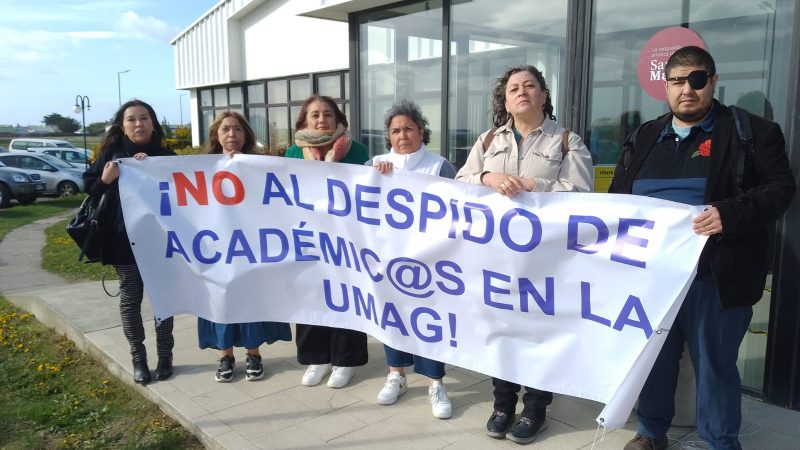 Académicos de la Universidad de Magallanes expresan su rechazo a despidos arbitrarios e injustificados | 13 académicos han sido desvinculados hasta el momento