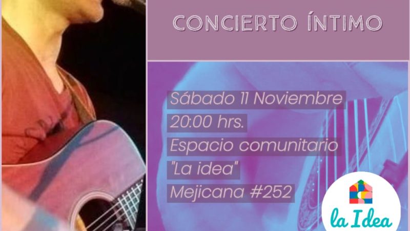 Cristian Vidal, cantautor y trovador popular se presenta en Punta Arenas este sábado 11 de noviembre