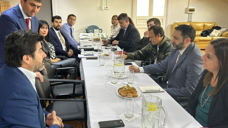 Equipo Conjunto de Investigación de las Fiscalías de Magallanes y Río Gallegos, Argentina se reunió hoy en Punta Arenas