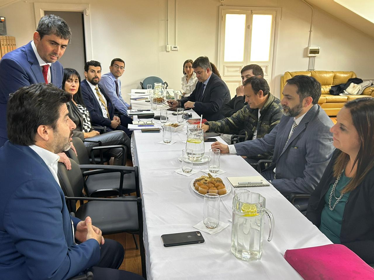 Equipo Conjunto de Investigación de las Fiscalías de Magallanes y Río Gallegos, Argentina se reunió hoy en Punta Arenas