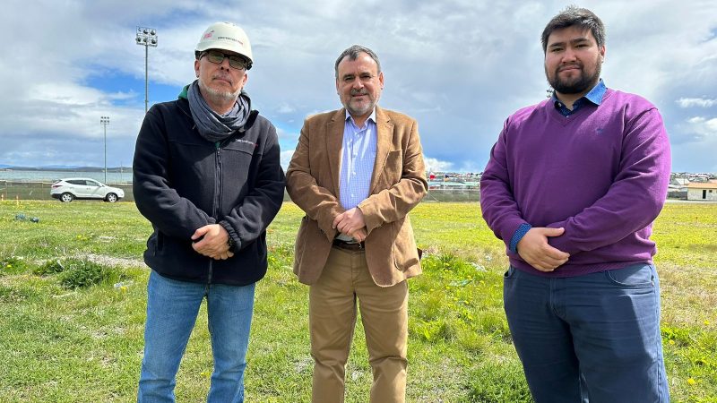 Alcalde de Porvenir José Gabriel Parada: “Estamos ante el inicio de la construcción de este sueño que es el Gimnasio Zavattaro”