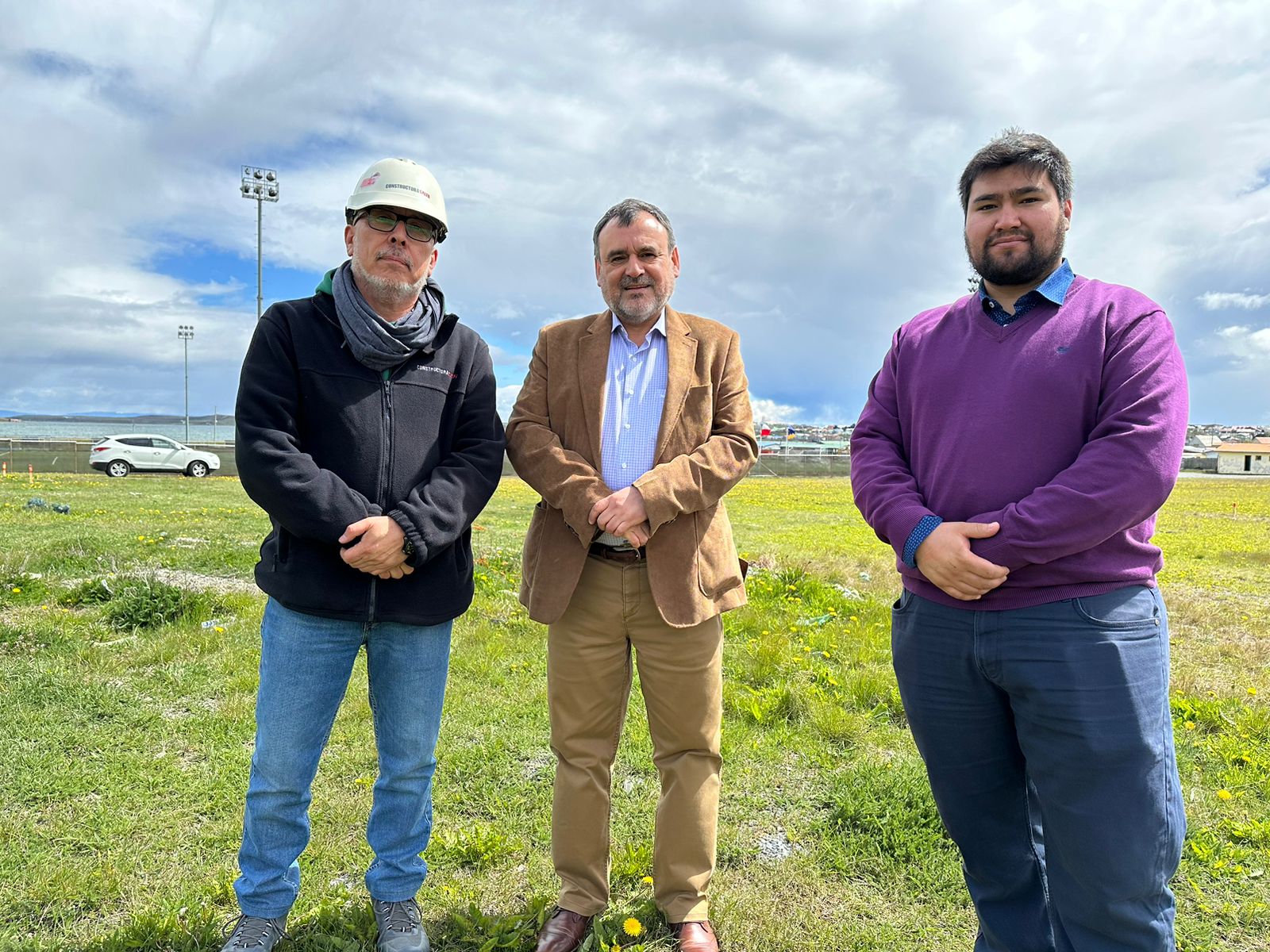 Alcalde de Porvenir José Gabriel Parada: “Estamos ante el inicio de la construcción de este sueño que es el Gimnasio Zavattaro”