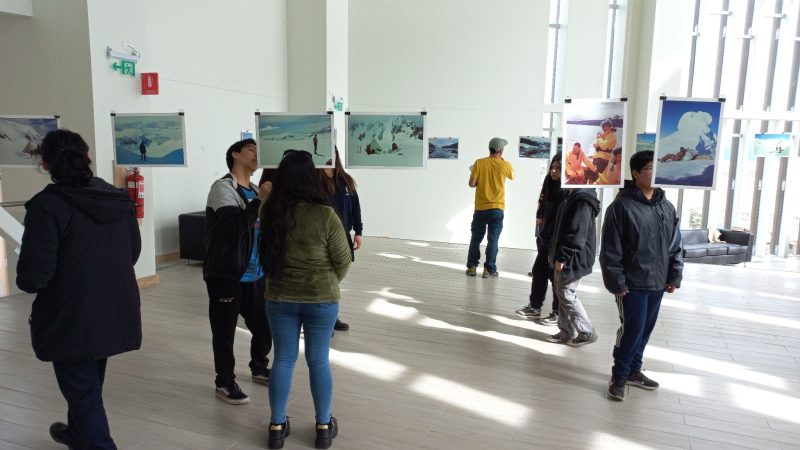 En Puerto Williams: Muestra fotográfica sobre expedición a montaña más alta de Tierra del Fuego se puede visitar hasta el 17 de noviembre