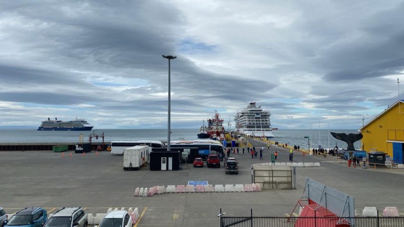 Empresa Portuaria Austral entrega estadísticas parciales de Temporada Turística de Cruceros 2023-2024 en Magallanes