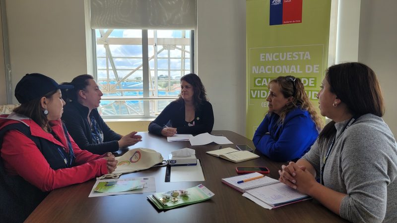 SEREMI de Salud se reúne con equipo profesional que ejecuta Encuesta Nacional de Calidad de Vida y Salud en Magallanes