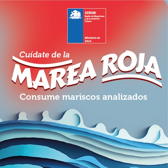 SEREMI de Salud recuerda medidas preventivas frente a la Marea Roja en Magallanes