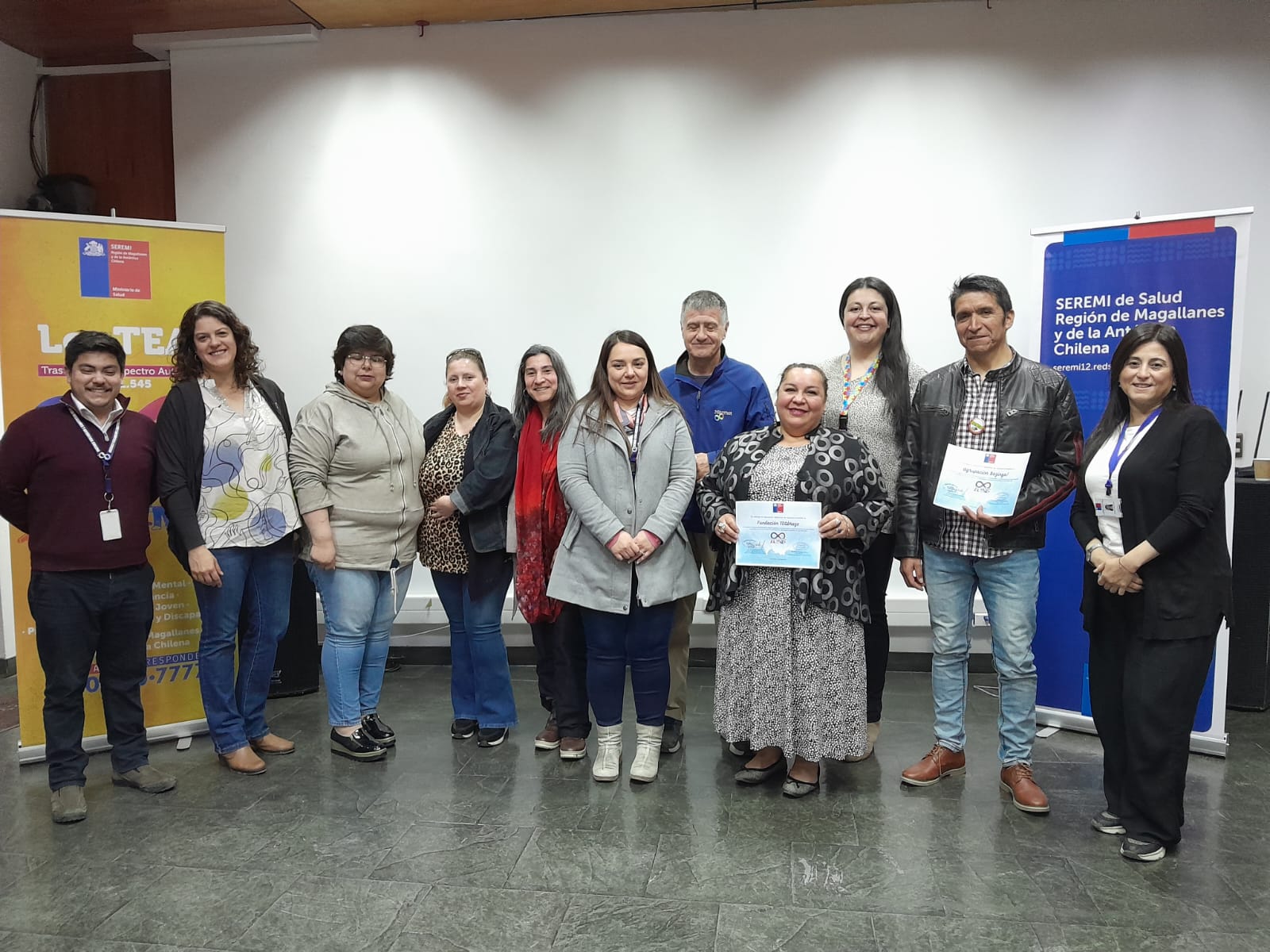 Balance 2023 realizaron organizaciones de la sociedad civil sobre el TEA con la SEREMI de Salud de Magallanes