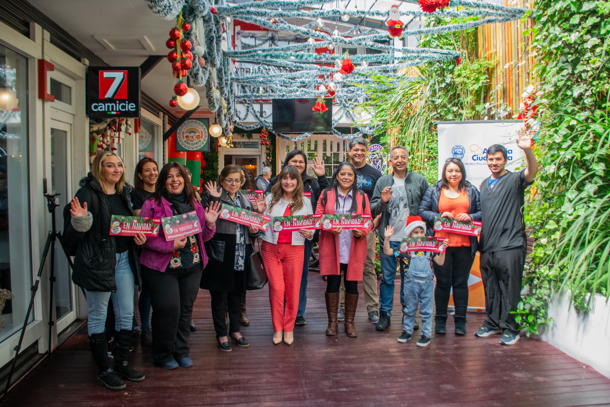 Municipio Ciudadano lanzó campaña “Prefiera Comercio Natalino” en apoyo a los emprendedores locales en fiestas de fin de año