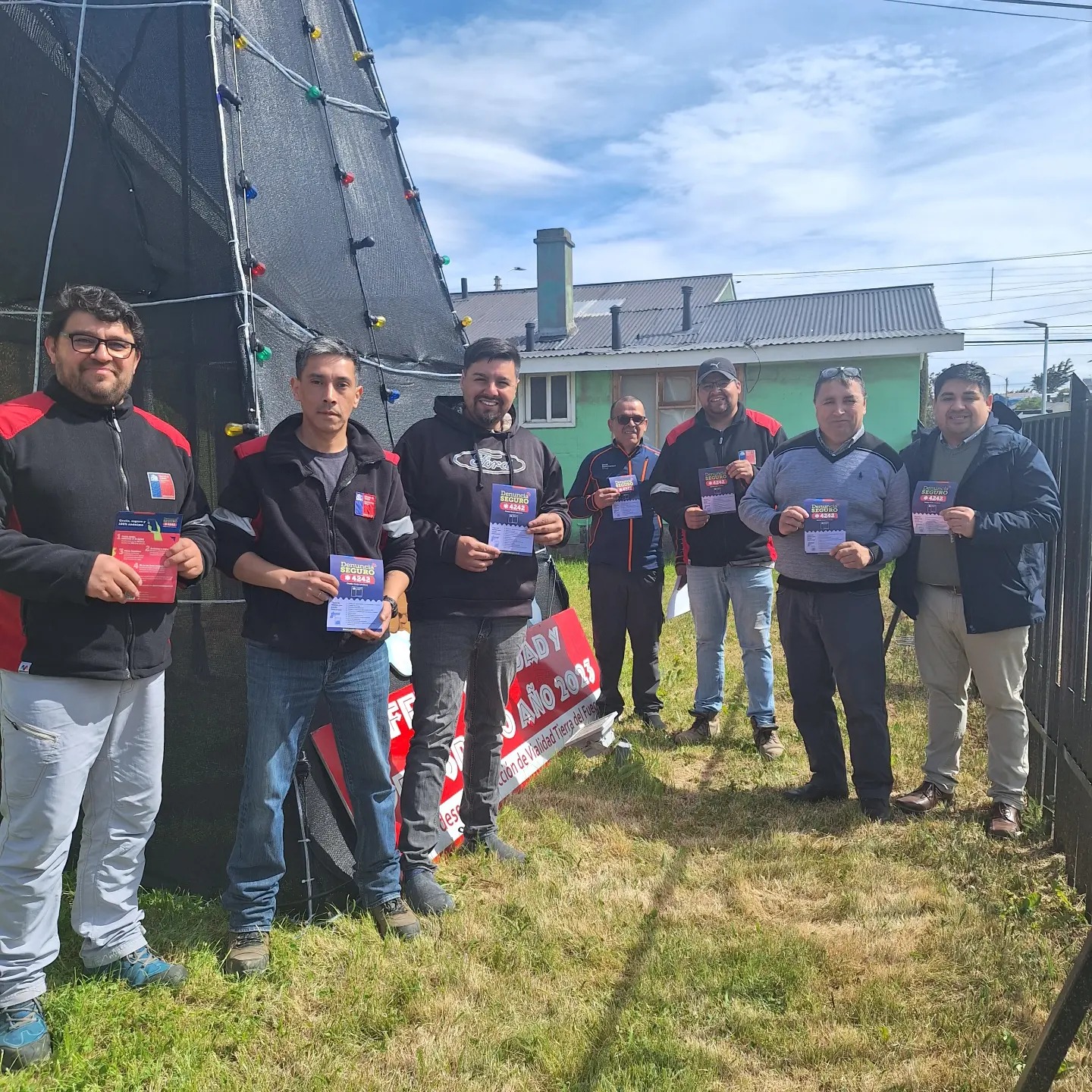 Delegación Provincial de Tierra del Fuego difunde información contra el abigeato