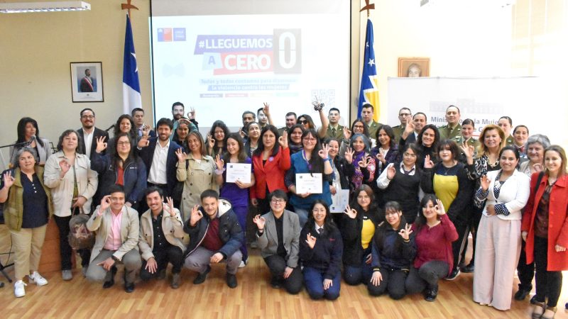 Lleguemos a Cero: Seremi de la Mujer de Magallanes lanza campaña de sensibilización en el marco del mes de la eliminación de la violencia de género