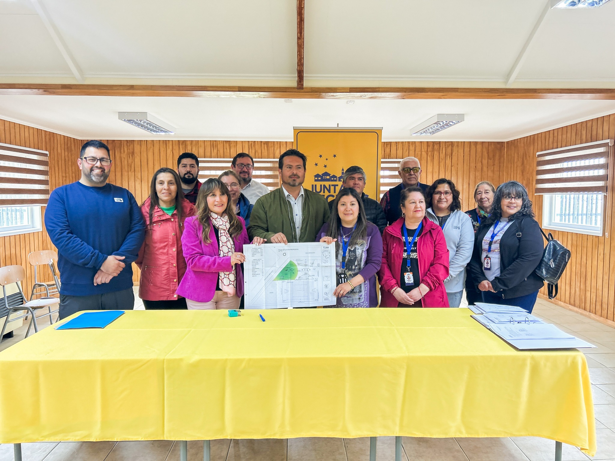 Se entregaron terrenos para trabajos en la Junta Vecinal N° 27 de Puerto Natales | Obras tendrán un valor de $ 161.267.541.-