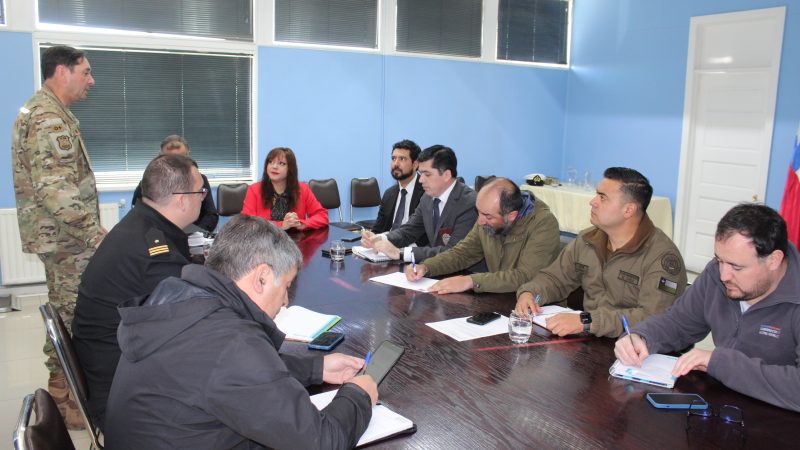 Delegación Presidencial de Ultima Esperanza coordina preparación del plebiscito constitucional