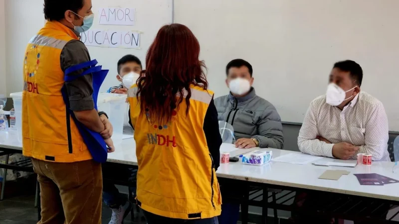 INDH recomienda al Ministerio de Justicia instalar mesas de votación en todas las cárceles de Chile para futuros actos electorales