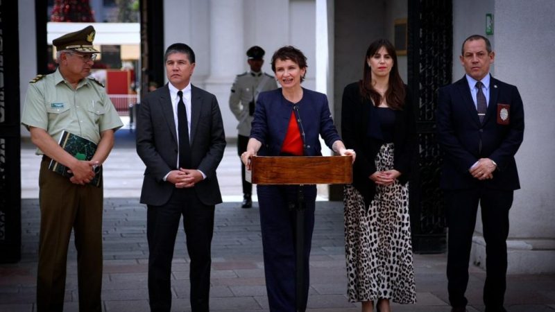 Por balance de seguridad 2023: El Presidente Gabriel Boric se reúne con las autoridades del Ministerio del Interior y de las policías