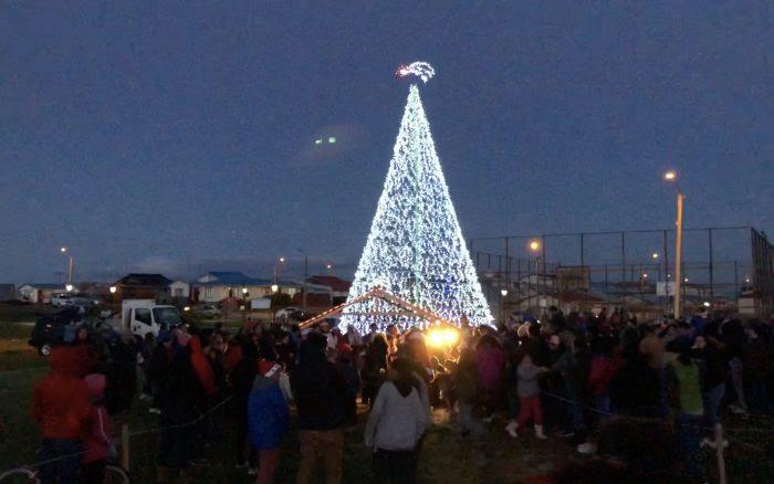 Este jueves se encenderá el tradicional Arbol de Navidad en el sector del Obelisco de Porvenir