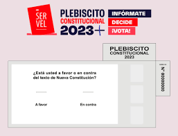 Quinto cómputo de SERVEL: 44.84% A Favor, 55.16% En Contra en el plebiscito constitucional a nivel nacional