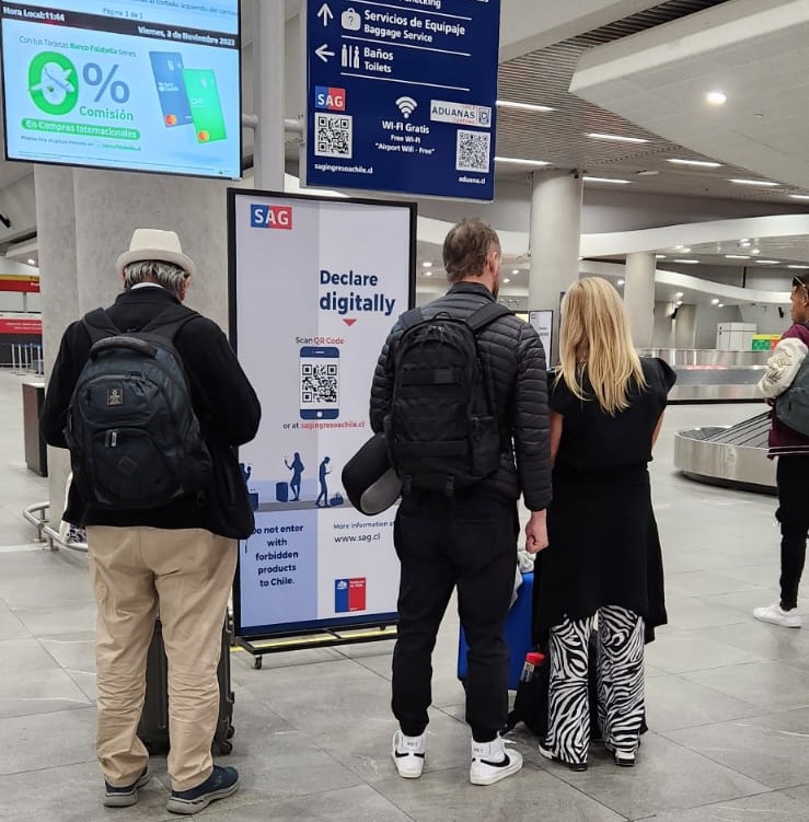 Desde hoy todos los puertos del país cuentan con la Declaración Jurada Digital del SAG para agilizar ingreso de pasajeros de cruceros