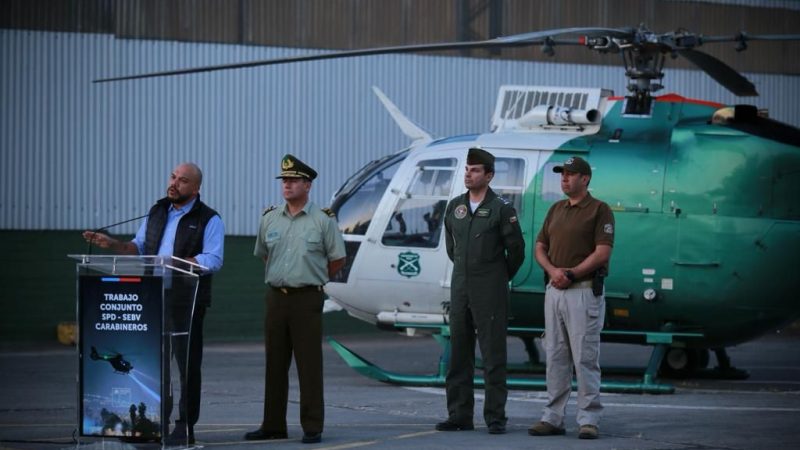 2302 detenidos: robo violento de vehículos anotó una caída del 18,4 % respecto a 2022 tras balance entregado por el Gobierno y el SEBV de Carabineros