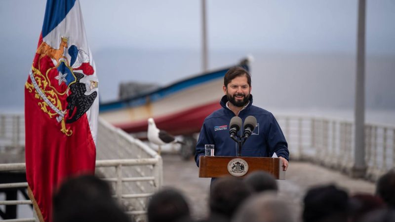 Gobierno cumple compromiso: Presidente Boric firma proyecto de nueva Ley de Pesca