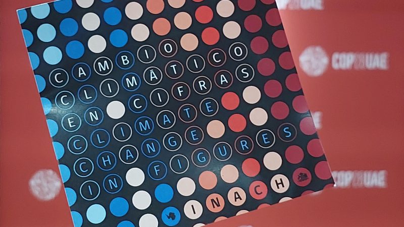 INACH presenta edición actualizada del libro “Cambio Climático en Cifras” en la COP 28 de Dubai