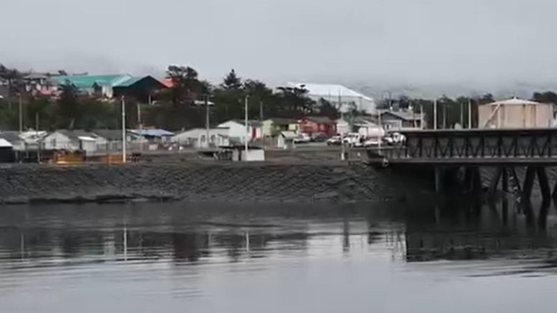 Concluye primera etapa de la construcción del Muelle Multipropósito de Puerto Williams