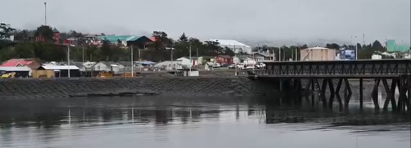 Concluye primera etapa de la construcción del Muelle Multipropósito de Puerto Williams