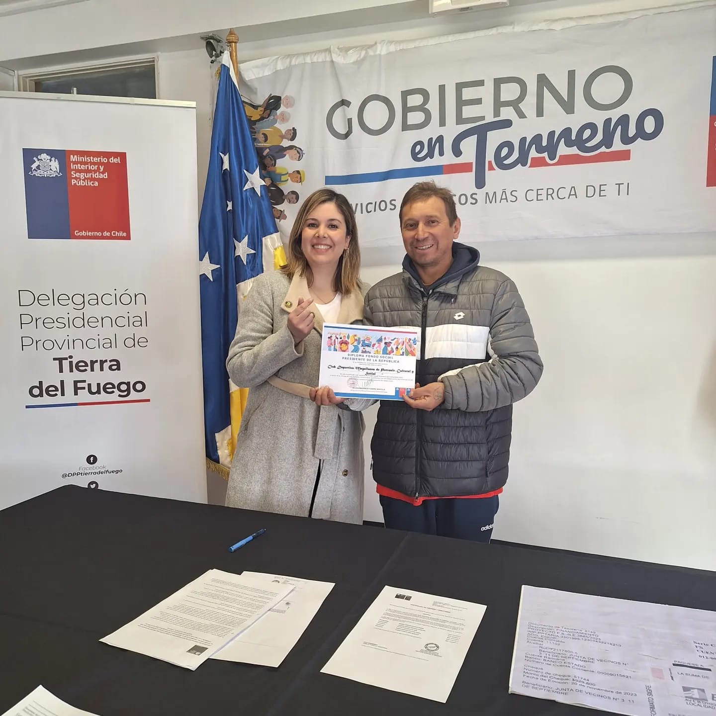 Se entregaron Fondos Sociales a seis organizaciones de la provincia de Tierra del Fuego