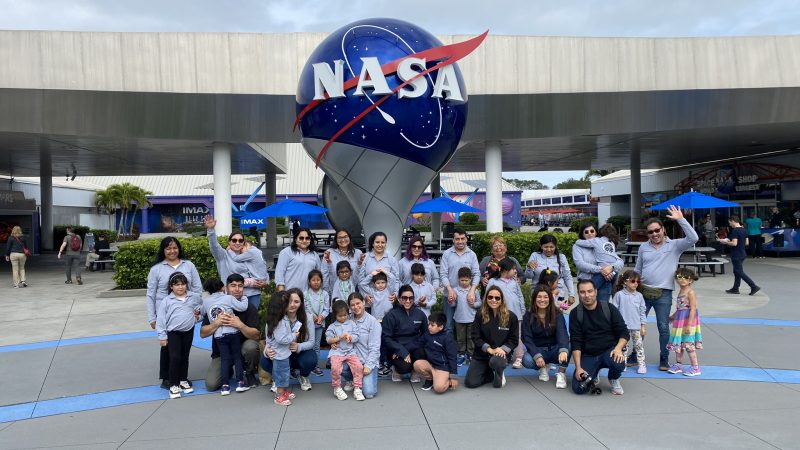 Estudiante de Magallanes visitó el Centro Espacial Kennedy de la NASA