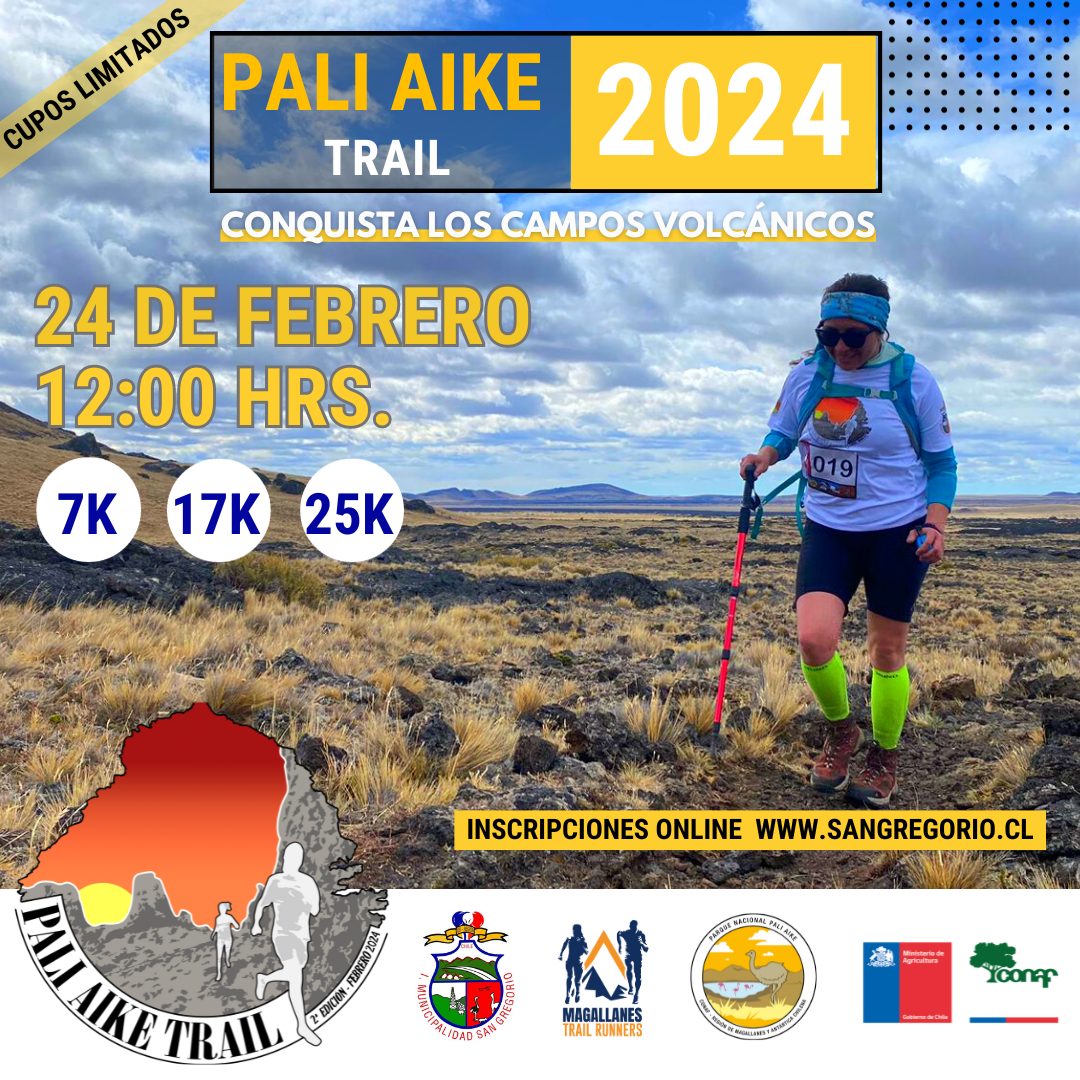 Se encuentran abiertas las inscripciones para el “Pali Aike Trail” 2024