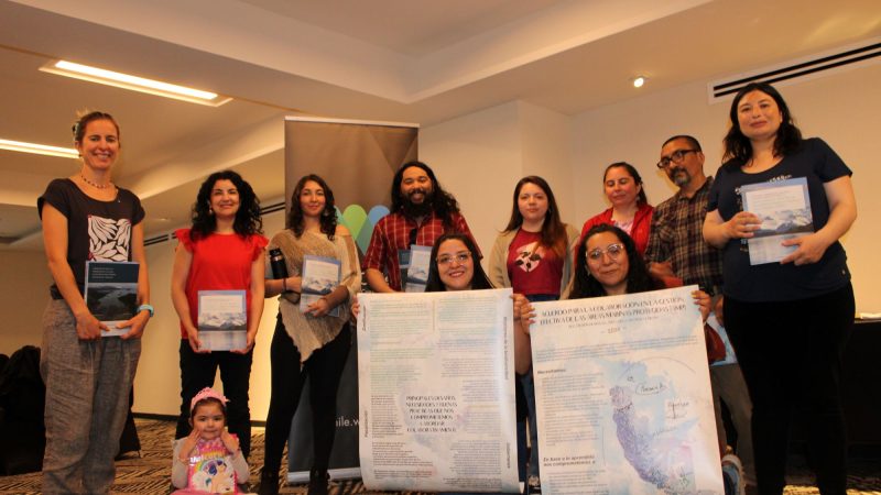 Con firma de acuerdo de actores vinculados a Áreas Marinas Protegidas de Magallanes, concluye comunidad de aprendizaje