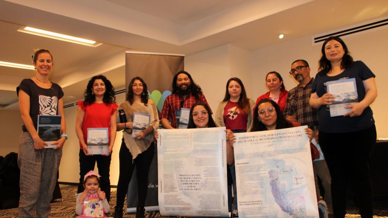 Con firma de acuerdo de actores vinculados a Áreas Marinas Protegidas de Magallanes, concluye comunidad de aprendizaje