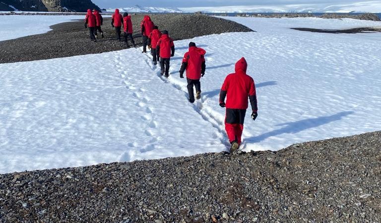 27a Expedición ecuatoriana realizó registro de condiciones geográficas y climáticas en Antártica