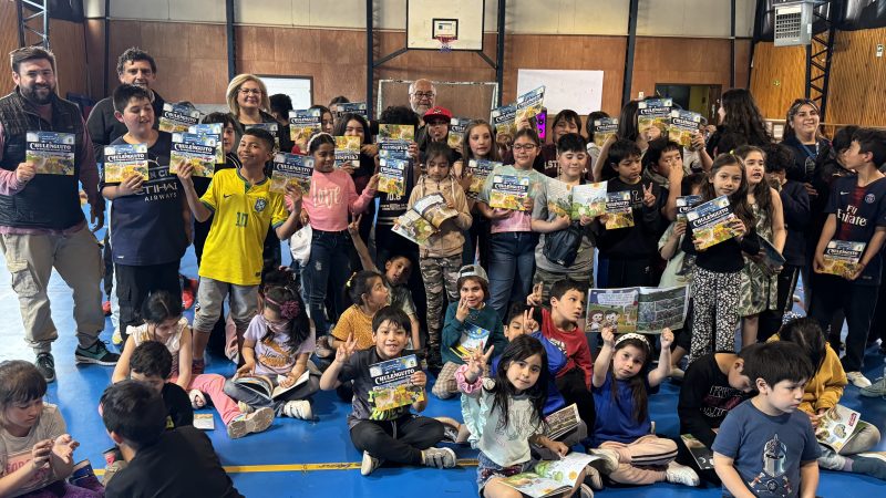 En el Día de la Educación Ambiental, ENAP  Magallanes entrega ejemplares del libro «Chulenguito»