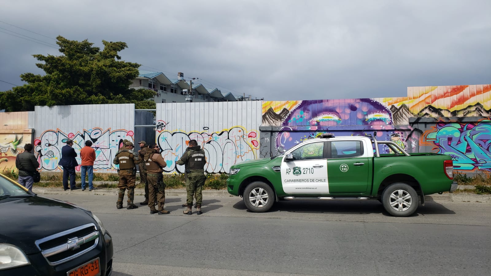 Desalojan inmueble ocupado en recinto de ex Hospital Regional de Punta Arenas