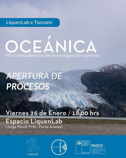 Oceánica, una experiencia sonora relacionada con el mar, en el espacio Liquen de Punta Arenas