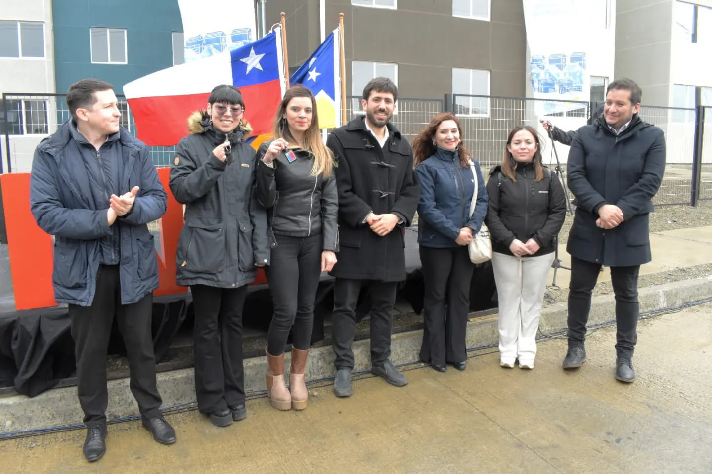 128 familias recibieron las llaves de sus nuevos departamentos en Condominio Tierra Austral 2 de Punta Arenas