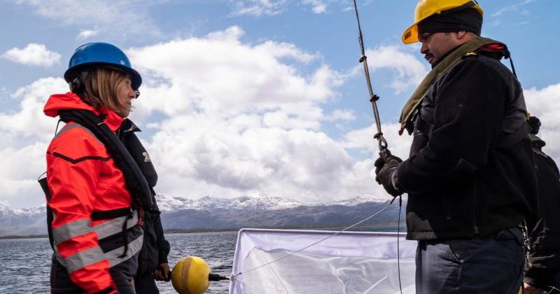 Estudio detecta presencia de microfibras de poliéster en aguas de la Patagonia