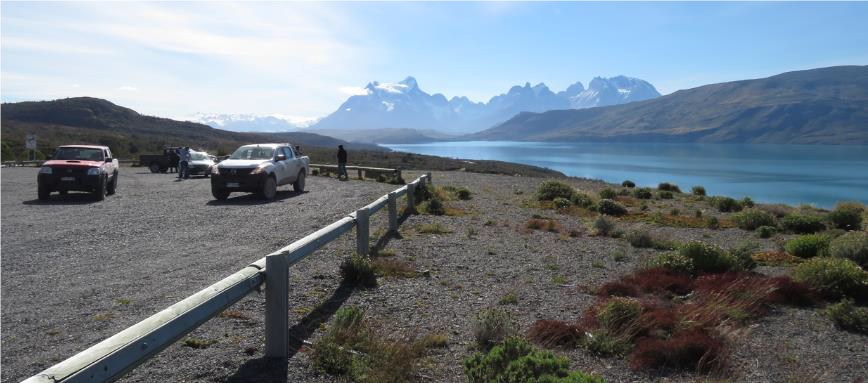 Obras de mejoramiento se están realizando en tres miradores del Parque Torres del Paine
