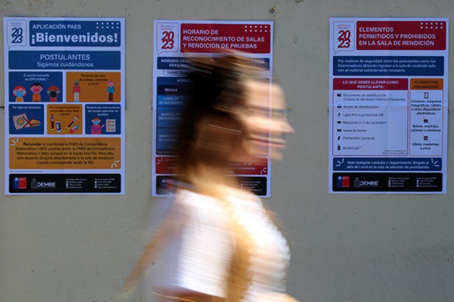 Se pueden conocer los resultados de la Prueba de Acceso de Educación Superior (PAES)