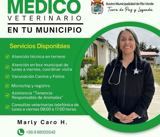 Municipio de Río Verde dispone de Médica Veterinaria para atención de la comunidad