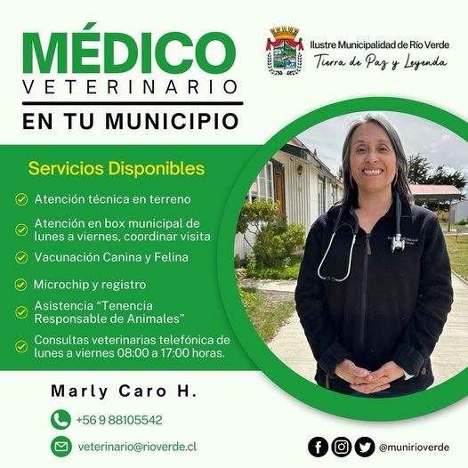 Municipio de Río Verde dispone de Médica Veterinaria para atención de la comunidad