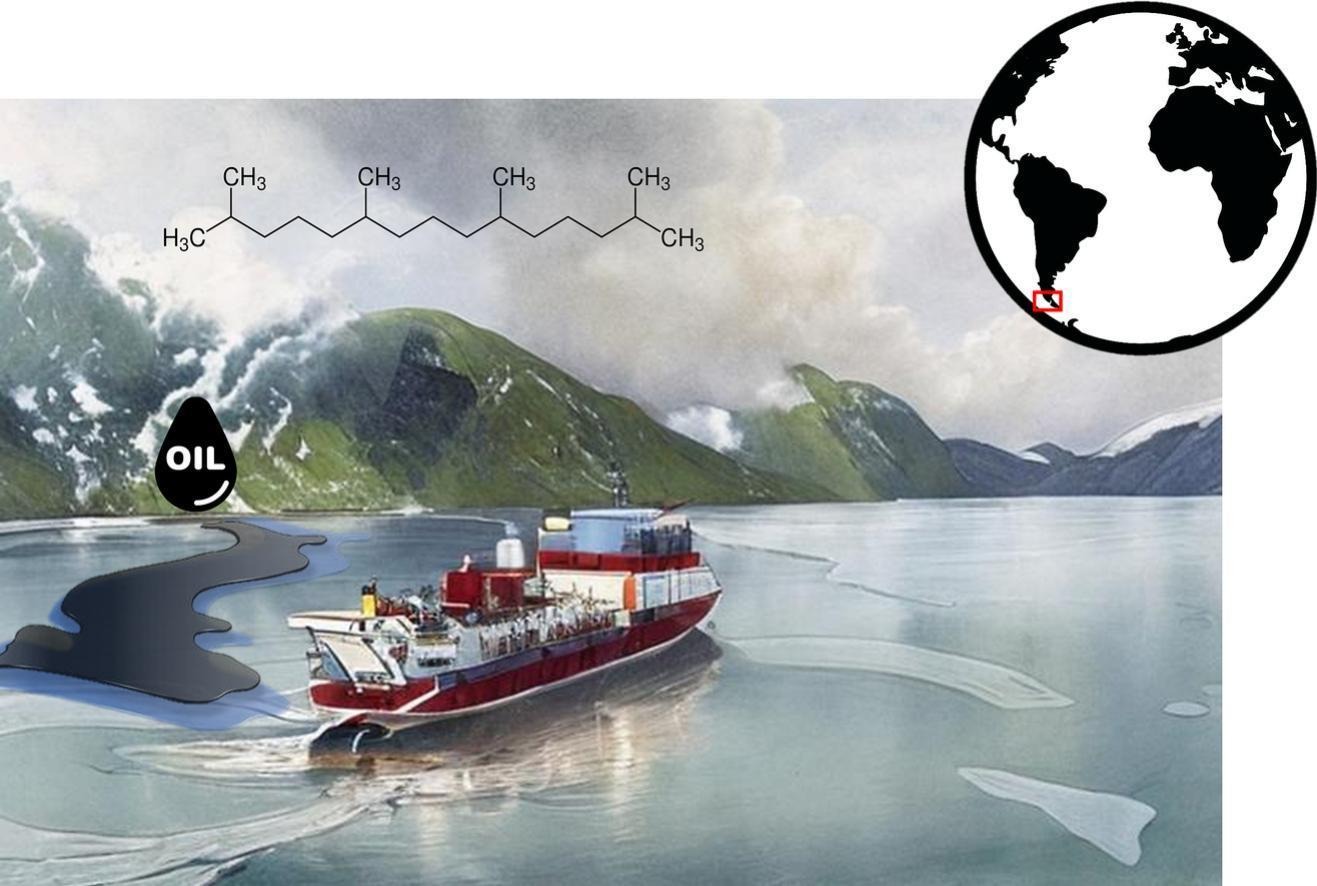 Estudio científico del Centro IDEAL detecta fugas naturales de petróleo crudo en el Estrecho de Magallanes y canales patagónicos australes