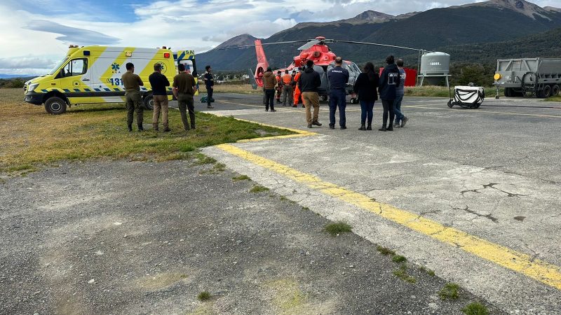 En buenas condiciones de salud aparecieron las dos turistas extraviadas en Dientes de Navarino