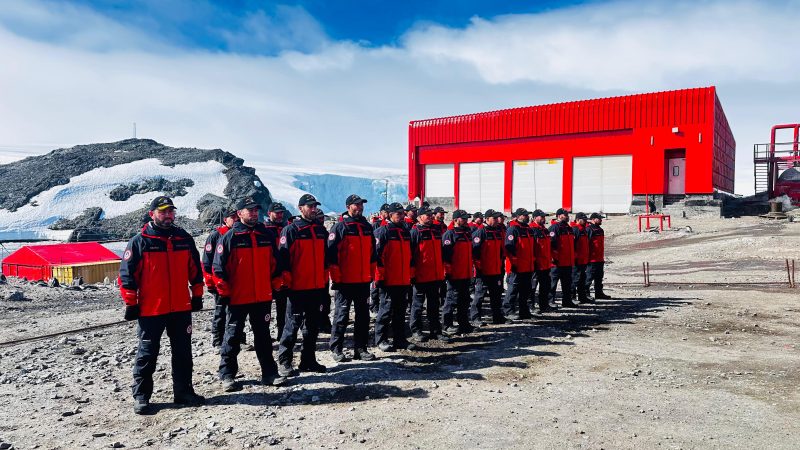 Se conmemoraron los 76 años de de la creación la base Antártica Bernardo O’Higgins