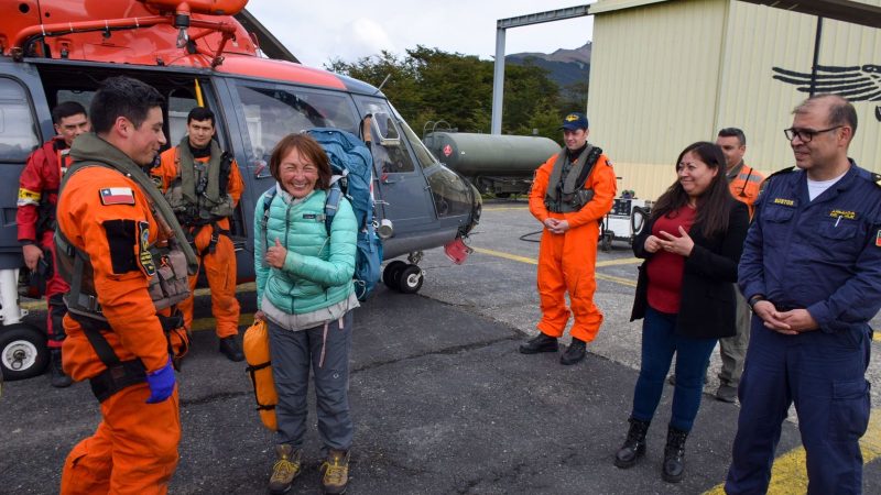 Una de las dos senderistas rescatadas en ruta de Lago Windhond: “Gracias a Dios estamos vivas”
