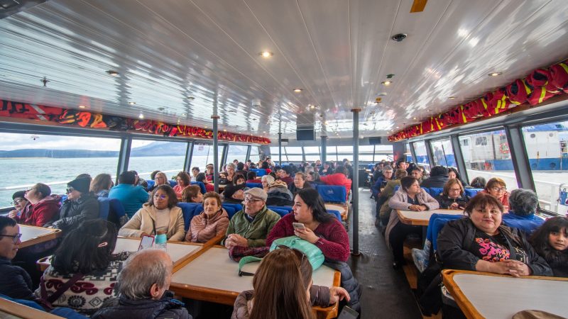 Una maravillosa tarde turística vivieron beneficiarios de proyecto social en Puerto Natales
