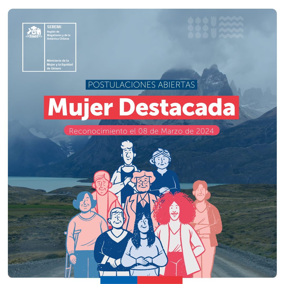 Seremi de la Mujer busca distinguir a mujeres magallánicas destacadas el próximo 8 de Marzo